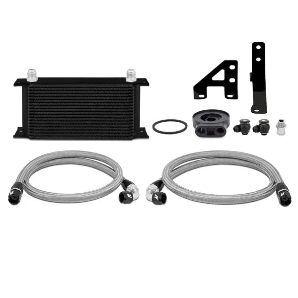 Mishimoto Subaru WRX Oil Cooler Kit, Black, 2015  - MMOC-WRX-15BK