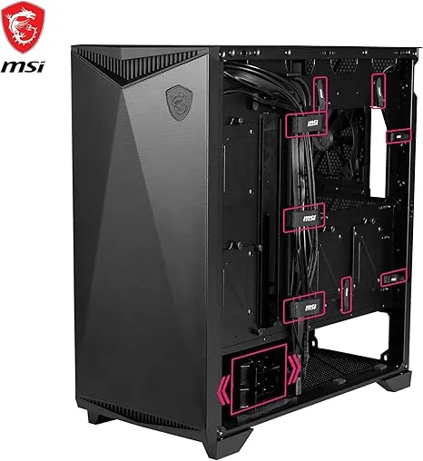 MSI Casing MPG GUNGNIR 300P Airflow