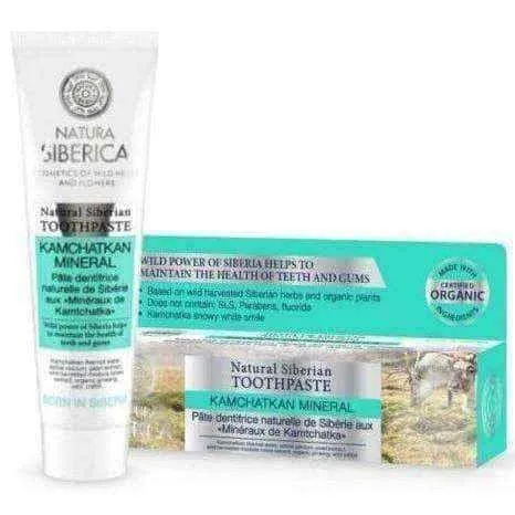 Natura siberica toothpaste Minerals Kamchatka 100ml natura siberica online shop