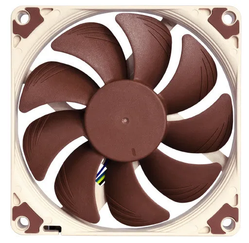 Noctua NF-A9x14 PWM, Premium Quiet Fan, 4-Pin (92x14mm, Brown)