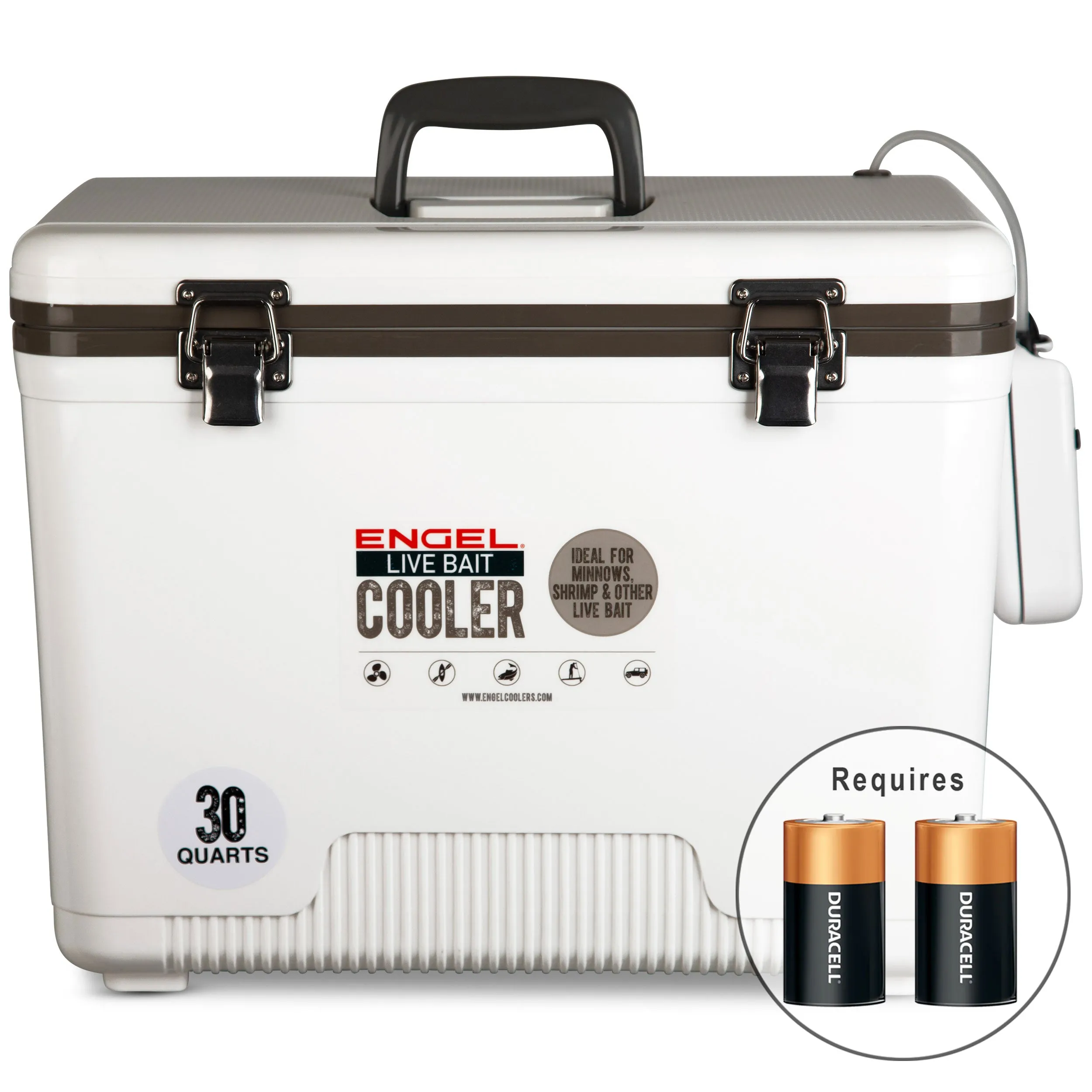 Original 30 Quart Live Bait Drybox/Cooler