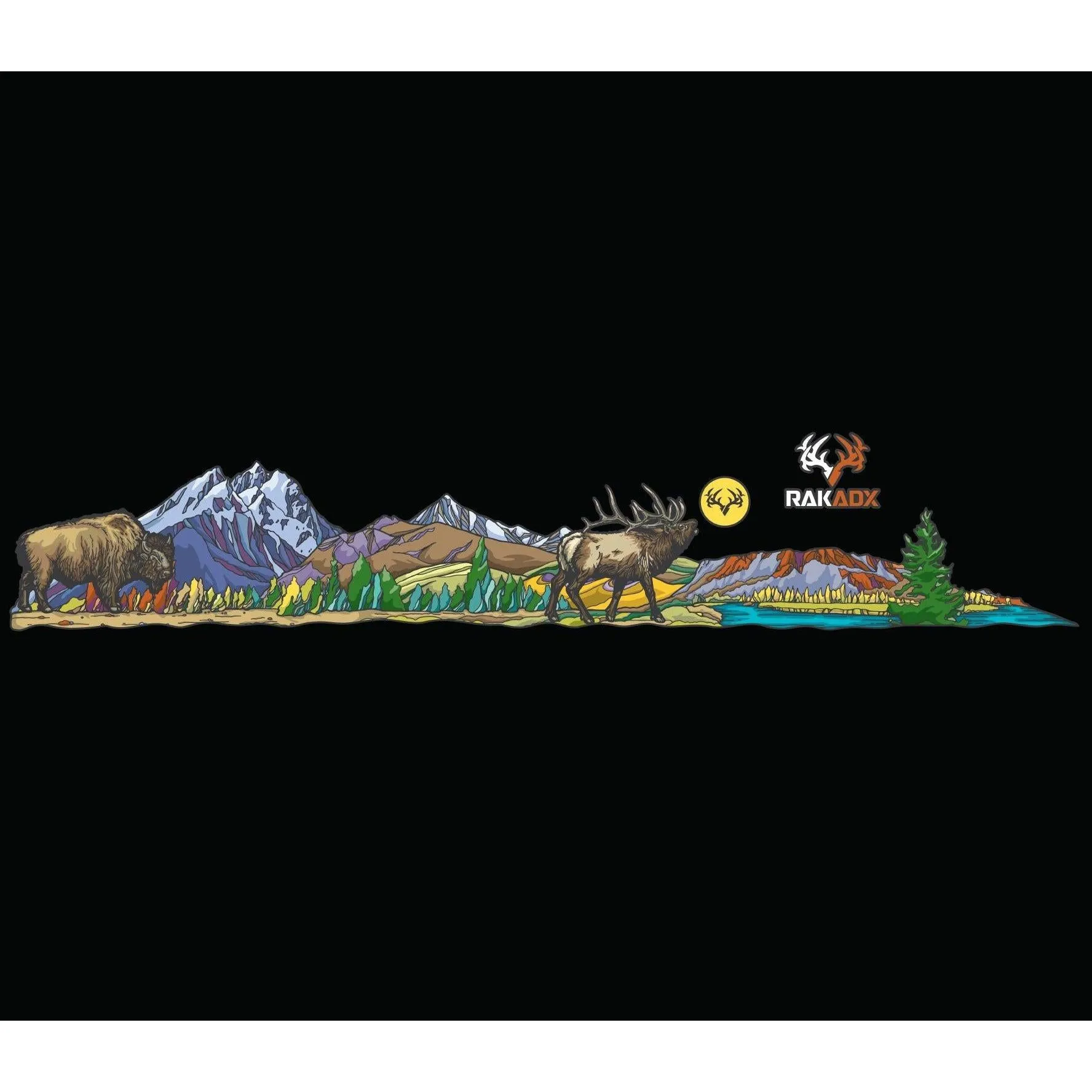 Rak Scape Sticker - Rocky Mtns