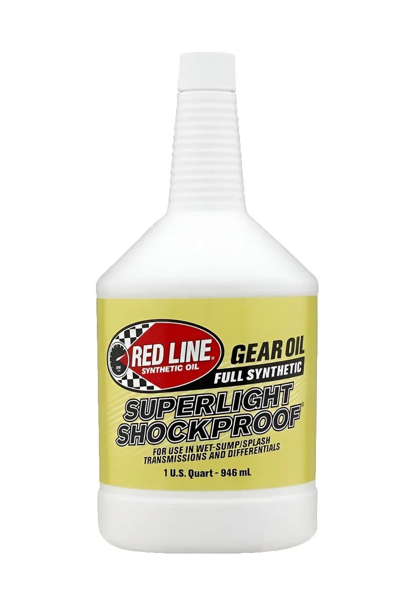 Red Line Superlight Shockproof Gear Oil (1 qt Bottle)