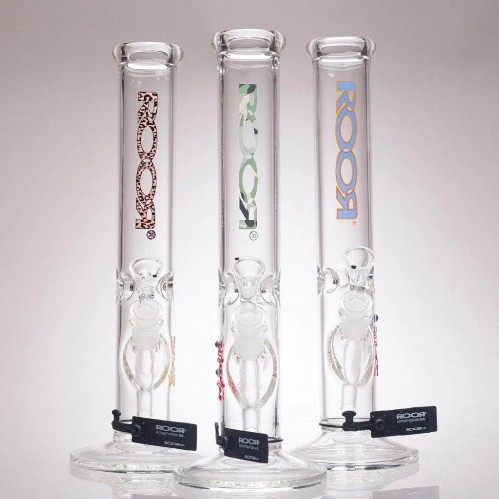 RooR | 14" 50mm Straight Tube Bongs