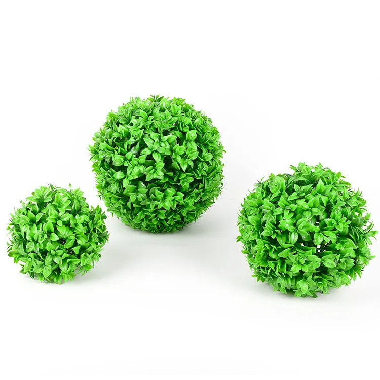 Simulated Grass Ball Milan Grass Ball Eucalyptus Plant Ball Plastic Grass Court Ceiling Decoration