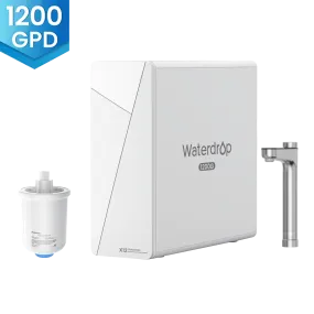 Waterdrop X12 Reverse Osmosis System with Water Tank Combo