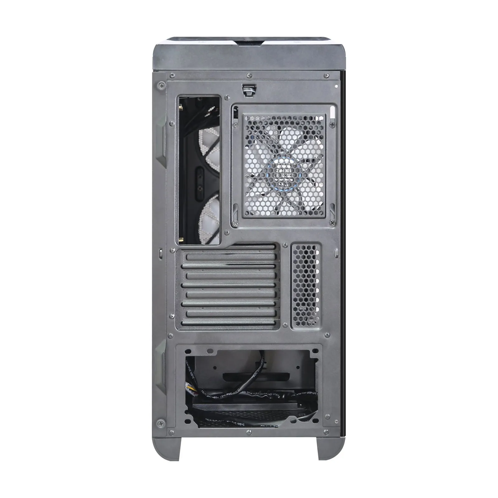 Zalman M3 Plus RGB mATX Mini-Tower Gaming PC Case w/ 4 x RGB Fans Pre-installed